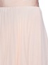 Detail View - Click To Enlarge - ALICE & OLIVIA - 'Essie' pleated crépon midi skirt