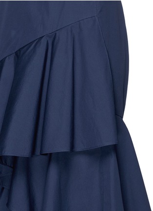 Detail View - Click To Enlarge - ALICE & OLIVIA - 'Martina' ruffled poplin skirt