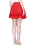 Back View - Click To Enlarge - ALICE & OLIVIA - 'Tania' lace insert pouf skirt