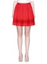 Main View - Click To Enlarge - ALICE & OLIVIA - 'Tania' lace insert pouf skirt