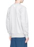 Back View - Click To Enlarge - ADIDAS - 'XBYO' reflective print cotton sweatshirt