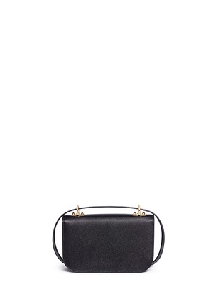 Detail View - Click To Enlarge - ALEXANDER MCQUEEN - 'Insignia' leather satchel