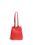 Back View - Click To Enlarge - CHARLOTTE OLYMPIA - 'Feline' catface calfskin leather bucket bag