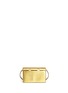 Main View - Click To Enlarge - CHARLOTTE OLYMPIA - 'Feline' metallic leather crossbody bag