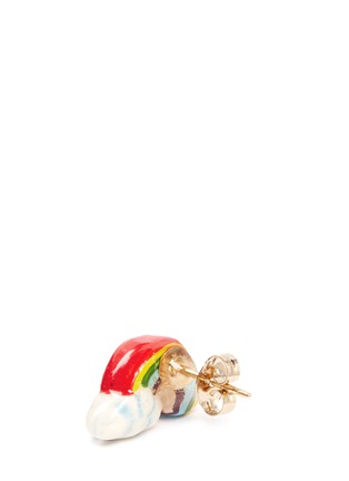 Detail View - Click To Enlarge - VENESSA ARIZAGA - 'Rainbow Smile' earrings