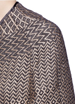 Detail View - Click To Enlarge - HAIDER ACKERMANN - 'O'Hara' folklore motif brocade coat