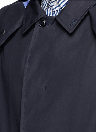 Detail View - Click To Enlarge - NANAMICA - GORE-TEX® soutien collar coat