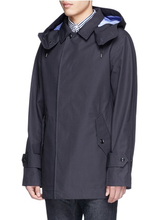 Front View - Click To Enlarge - NANAMICA - GORE-TEX® soutien collar coat