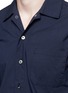 Detail View - Click To Enlarge - NANAMICA - Spread collar short sleeve wind shirt