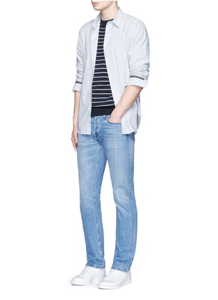 Figure View - Click To Enlarge - 3X1 - 'M4' low rise straight leg jeans