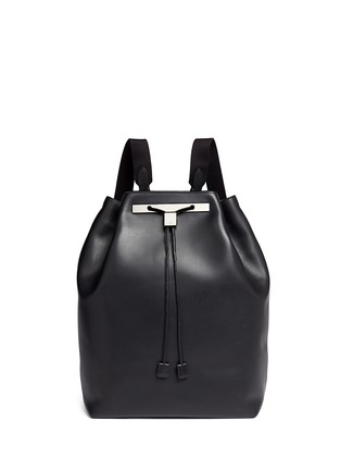 Main View - Click To Enlarge - THE ROW - 'Backpack 11' leather drawstring backpack