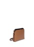 Front View - Click To Enlarge - THE ROW - 'Multi-pouch' leather nylon shoulder bag