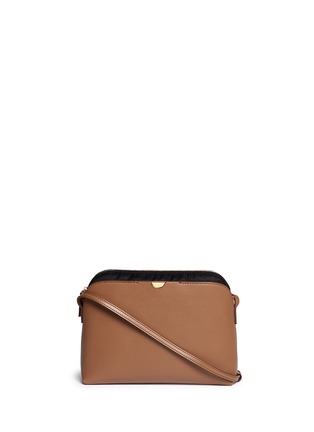 Main View - Click To Enlarge - THE ROW - 'Multi-pouch' leather nylon shoulder bag