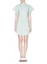 Main View - Click To Enlarge - CHICTOPIA - Wide sleeve poplin shirt dress