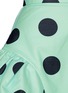 Detail View - Click To Enlarge - CHICTOPIA - Polka dot print ruche flare skirt
