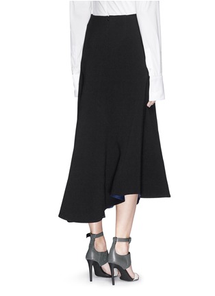Back View - Click To Enlarge - ELLERY - 'Riot Squad' asymmetric flare midi skirt