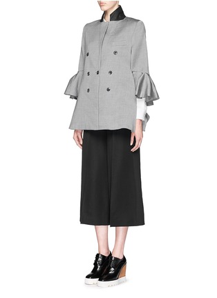 Figure View - Click To Enlarge - ELLERY - 'Bromley' deconstructed bell sleeve blazer