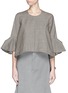 Main View - Click To Enlarge - ELLERY - 'Neu' deconstructed bell sleeve top