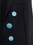 Detail View - Click To Enlarge - ELLERY - 'Sable Starr' ceramic button wool coat
