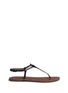 Main View - Click To Enlarge - SAM EDELMAN - 'S-Gigi' leather thong sandals