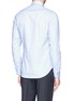 Back View - Click To Enlarge - BOGLIOLI - Cotton Oxford shirt