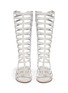 Figure View - Click To Enlarge - STUART WEITZMAN - 'Camia' rhinestone gladiator kids sandals