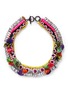 Main View - Click To Enlarge - VENNA - Diana jewel pompom chain collar necklace
