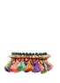 Main View - Click To Enlarge - VENNA - Tassel pompom spike bracelet