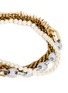 Detail View - Click To Enlarge - VENNA - Crystal pavé strass station chain collar necklace