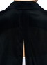 Detail View - Click To Enlarge - MO&CO. EDITION 10 - Open back soft drape jacket
