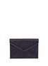 Main View - Click To Enlarge - REBECCA MINKOFF - 'Leo' saffiano leather envelope clutch