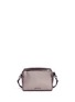 Detail View - Click To Enlarge - REBECCA MINKOFF - 'M.A.B' mirror leather camera bag