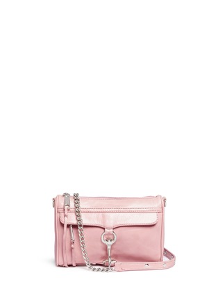 Main View - Click To Enlarge - REBECCA MINKOFF - 'M.A.C.' mini leather crossbody bag