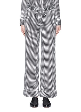 Main View - Click To Enlarge - EQUIPMENT - x Kate Moss 'Avery' star print silk pyjama pants