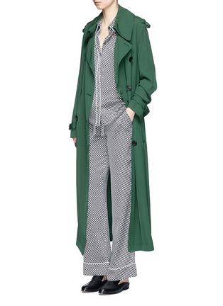 Figure View - Click To Enlarge - EQUIPMENT - x Kate Moss 'Avery' star print silk pyjama pants