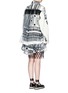 Back View - Click To Enlarge - SACAI - Tribal embroidered organza coat