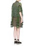 Back View - Click To Enlarge - SACAI - Guipure lace belted dress