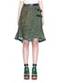 Main View - Click To Enlarge - SACAI - Guipure lace belted wrap skirt