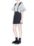 Figure View - Click To Enlarge - TOGA ARCHIVES - Engraved buckle suspender skirt