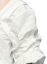 Detail View - Click To Enlarge - TOGA ARCHIVES - Balloon sleeve embossed taffeta blouse