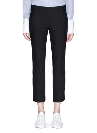 Main View - Click To Enlarge - VINCE - Stitched front seam elastic waist pants