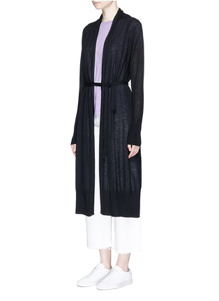Front View - Click To Enlarge - VINCE - Cashmere long cardigan