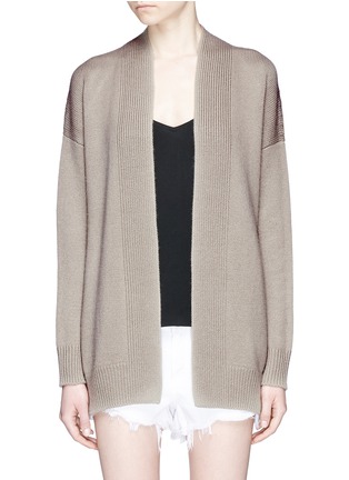 Main View - Click To Enlarge - VINCE - Dropped shoulder cashmere cardigan