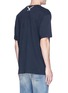 Back View - Click To Enlarge - ADIDAS - 'XBYO' reflective print cotton T-shirt