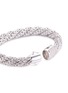 Detail View - Click To Enlarge - JOHN HARDY - Diamond silver twist medium woven chain bracelet