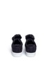 Back View - Click To Enlarge - SAM EDELMAN - 'Leya' faux fur pompom suede slip-on sneakers
