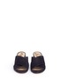 Front View - Click To Enlarge - SAM EDELMAN - 'Stanley' crossover suede mules