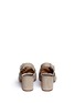 Back View - Click To Enlarge - SAM EDELMAN - 'Seana' grommet scalloped suede sandals