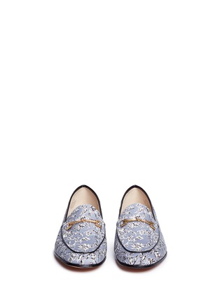 Front View - Click To Enlarge - SAM EDELMAN - 'Loraine' horsebit floral print loafers
