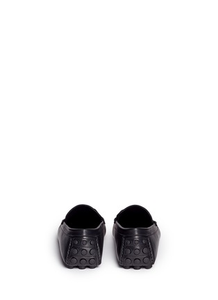 Back View - Click To Enlarge - ALEXANDER MCQUEEN - Skull tassel leather driving loafers